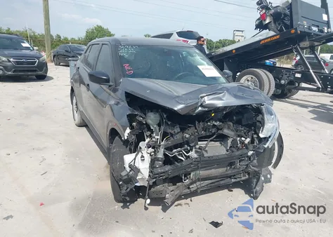 2022 Nissan Kicks S Xtronic Cvt из США, поврежденный, VIN 3N1CP5BV3NL517739